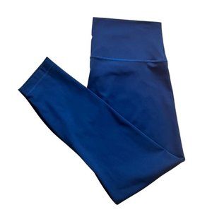Lululemon Dark Blue Wunder Train High Rise Leggings 25 inch (Womens 12)